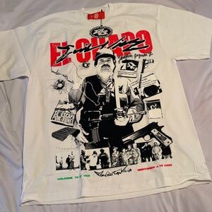 *Rare* Evil Vice Red Tag Exclusive “ El Chapo” Tee size XXL